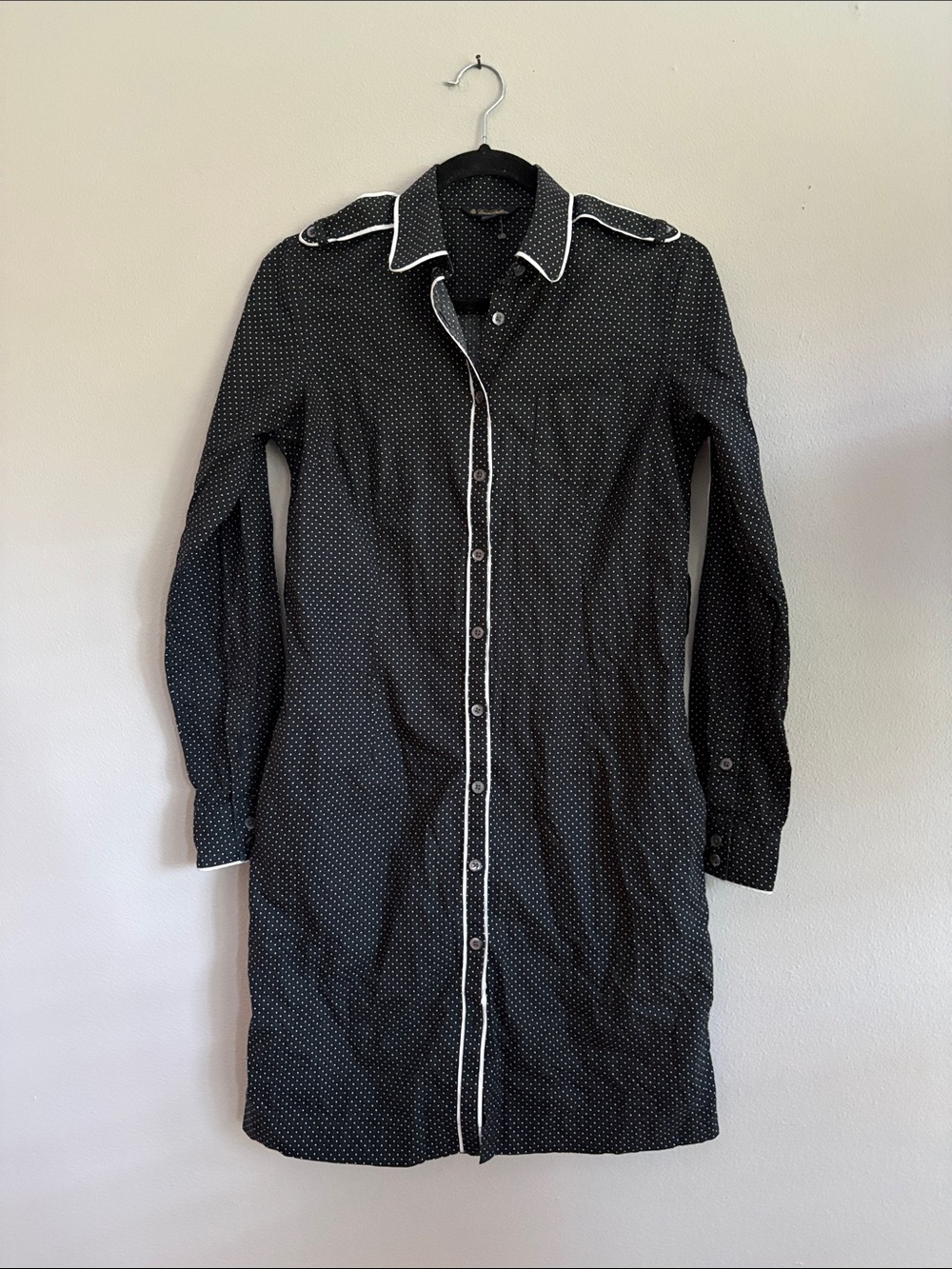 Brooks Brothers Polk a dot Shirt Dress